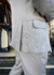 COSTUME SLIM MICROFIBRA GRAFITE RAJADO SP