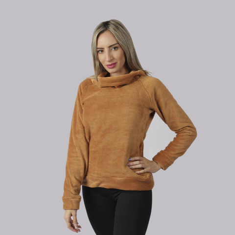 BUZO POLAR SOFT CAMEL