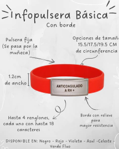 Infopulsera Básica con Borde en internet