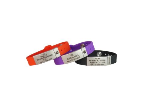 Infopulsera Fit con bagde (mini chapita con símbolo médico) - comprar online