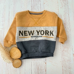 Buzo Manhattan frisa bebe - comprar online
