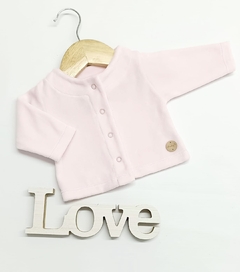 Saquito de plush rosa - comprar online