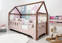 Cama Nyc Baixa com Casinha Clássica - Solteiro - comprar online