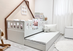 Bicama Nyc com Casinha Mini - Solteiro