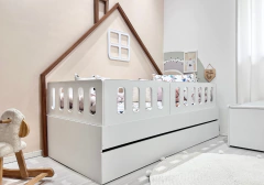 Bicama Nyc com Casinha Mini - Solteiro