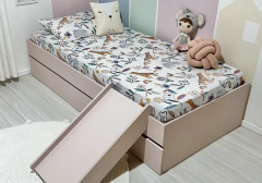 Bicama Nyc - Rose (Solteiro) - loja online
