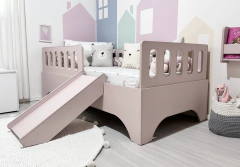 Cama Nyc Altinha - Rosa (Solteiro) - Lolo Camas