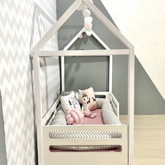 Cama Milk com Casinha Clássica - Júnior