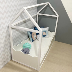 Cama Nuvens com Casinha Clássica - Solteiro na internet