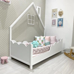 Cama Nuvens com Casinha Mini - Solteiro - comprar online