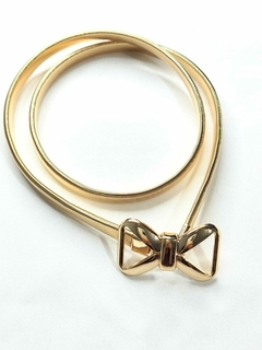 Cinto Caderin Elastizado Dorado