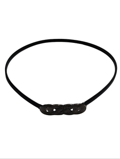 Cinto Caderin Elastizado Negro - comprar online