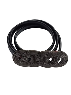 Cinto Caderin Elastizado Negro - comprar online