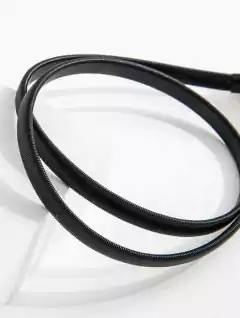 Cinto Caderin Elastizado Negro Plateado en internet