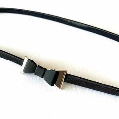 Cinto Caderin Elastizado Negro Dorado - comprar online