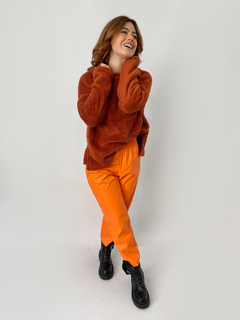Buzo Peluche TERRACOTA