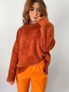 Buzo Peluche TERRACOTA
