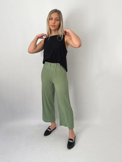 Musculosa de lino Daray en internet