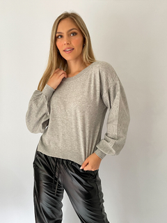 Sweater manga globo invierno