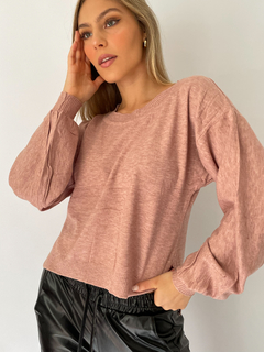 Sweater manga globo invierno