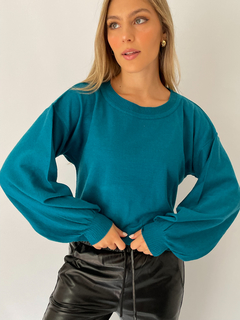 Sweater manga globo invierno