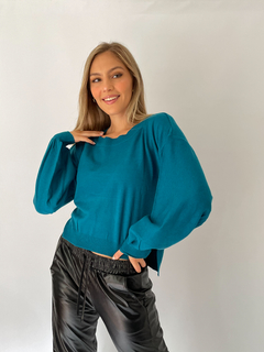 Sweater manga globo invierno