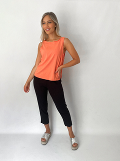 Musculosa de lino Daray - Moda_Relativa
