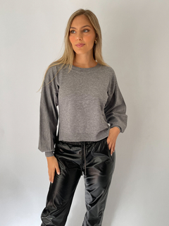 Sweater manga globo invierno