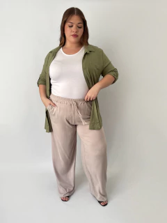 Camisa de Lino Cirilla - Moda_Relativa