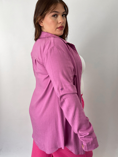 Camisa de Lino Cirilla - Moda_Relativa