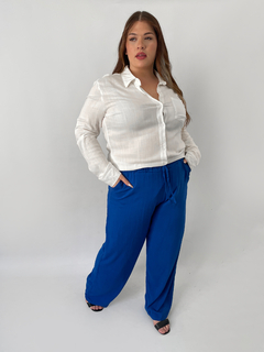 Camisa de Lino Cirilla - Moda_Relativa