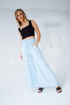 Maxi Palazzo Pollera Cey - Moda_Relativa