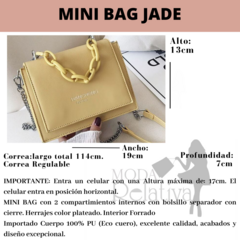 Cartera Mini Bag Importada JADE (OFERTA ACUMULABLE CON OTROS DESCUENTOS)