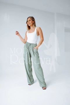 PALAZZO DE LINO CORA TALLE ESPECIAL - Moda_Relativa