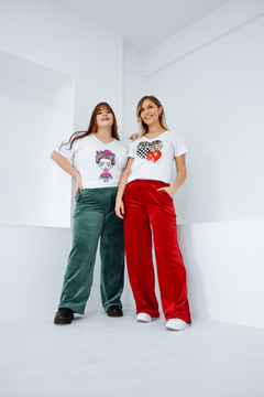 PANTALON PALAZZO PLUSH ANKAA - comprar online