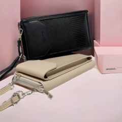 Bandolera Phone Bag Portacelular Croco