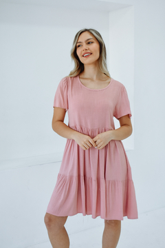 Vestido de lino AMAPOLA - Moda_Relativa
