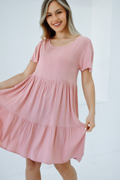Imagen de Vestido de lino AMAPOLA