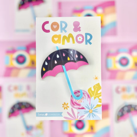 Acrílico Guarda-Chuva | Cor & Amor - comprar online