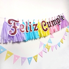 KIT GUIRNALDAS + 15 BORLAS (FOIL)