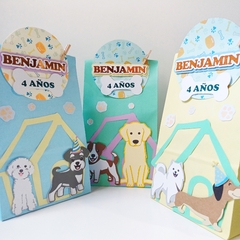 PACK X 6 BOLSITAS DECORADAS