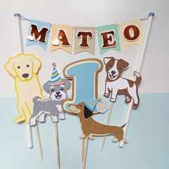 SET CAKE TOPPERS 5 PINCHOS