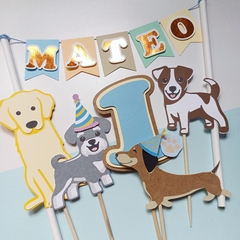 SET CAKE TOPPERS 5 PINCHOS - comprar online