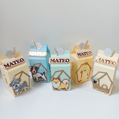 PACK POR 4 CAJAS PARA SOUVENIR - MILK