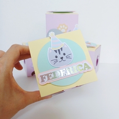 PACK POR 4 CAJAS PARA SOUVENIR - CUBO - comprar online