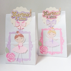 PACK X 6 BOLSITAS DECORADAS