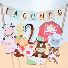 SET CAKE TOPPERS 12 PINCHOS