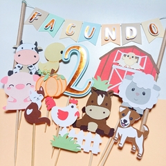 SET CAKE TOPPERS 12 PINCHOS - comprar online