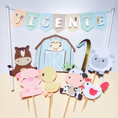 SET CAKE TOPPERS 8 PINCHOS