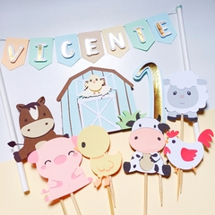 SET CAKE TOPPERS 8 PINCHOS - comprar online